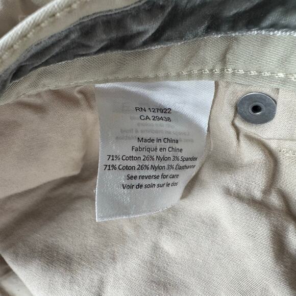 MOUNTAIN KHAKIS Slim Fit Khaki Commuter Shorts Size 38 Mens Zipper Pocket *READ* - Picture 4 of 8